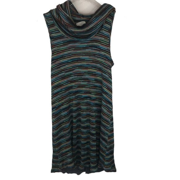 Altar'd State Women's Cowl Neck Sleeveless Sweater Dress Multicolor Size S - Picture 4 of 4